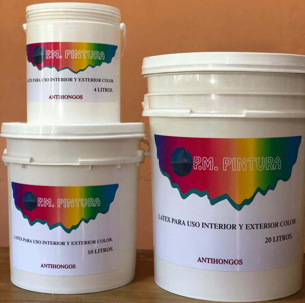 Latex Interior/Exterior. COLOR Antihongos 10 litros