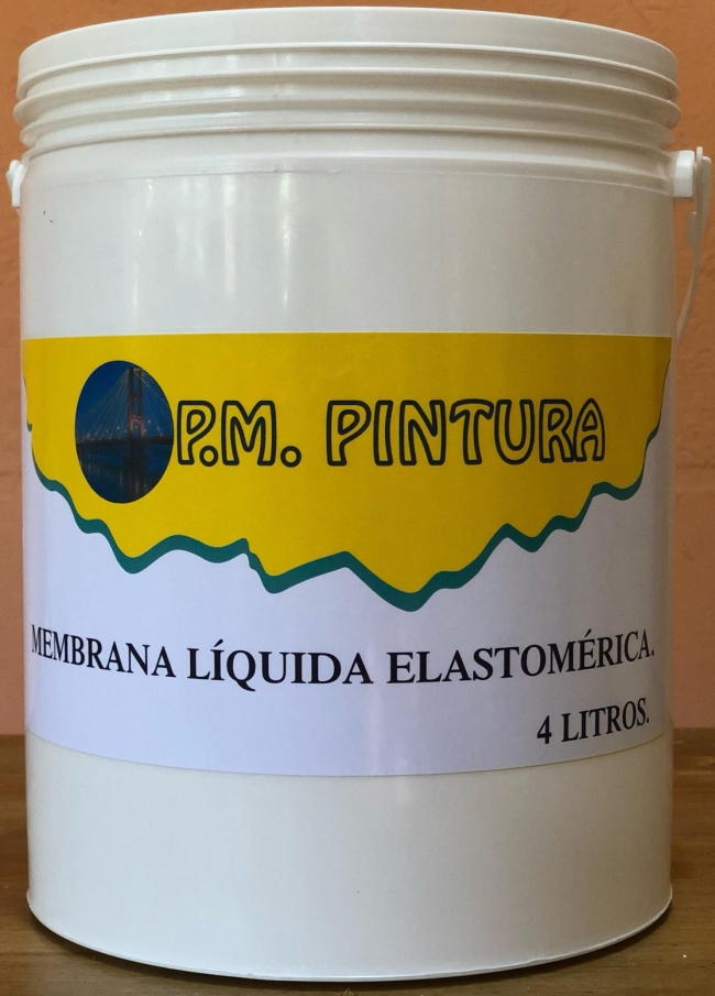 Membrana impermeabilizante para muros y techos 4 litros