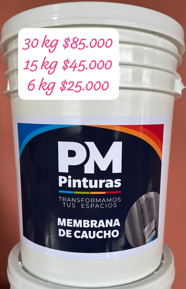 Membrana Elastomerica de Caucho